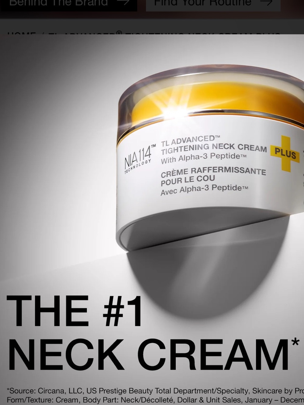 StriVectin TL Advanced Tightening Neck Cream PLUS 1.7 oz | New (OBO)
